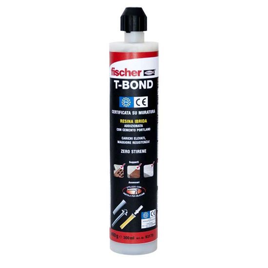 Immagine di RESINA IN CARTUCCIA, POLIESTERE 300 ML, 1 MISCELATORE, T/BOND