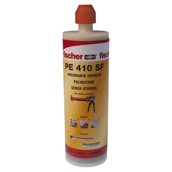 Immagine di RESINA IN CARTUCCIA, POLIESTERE 410 ML, 1 MISCELATORE, PE 410 SF