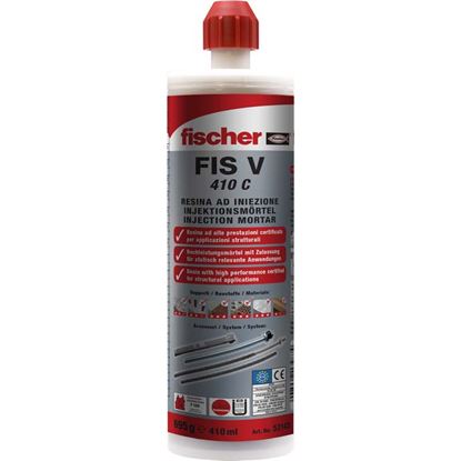 Immagine di RESINA IN CARTUCCIA, VINILESTERE IBRIDO 410 ML, 2 MISCELATORI, FIS V 410 C