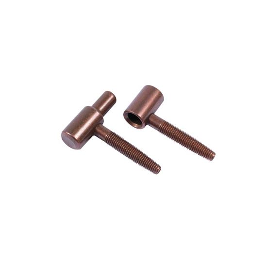 Immagine di 2 CERNIERE ANUBA, Ø 14 MM, FERRO BRONZATO