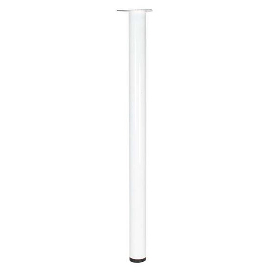 Immagine di GAMBA PER TAVOLO, COLORE BIANCO, Ø 80XH870 MM