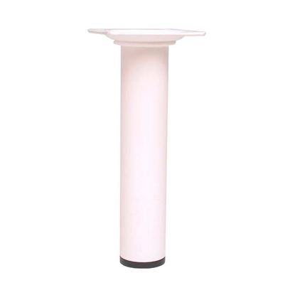 Immagine di PIEDE FISSO, CON PIASTRA, COLORE BIANCO, Ø 30XH700 MM