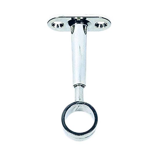 Immagine di REGGITUBO REGOLABILE, APERTO, OTTONE, Ø18 MM