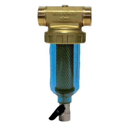 Immagine di FILTRO DISSABBIATORE, TESTA OTTONE, AUTOPULENTE, 3/4"X 1"