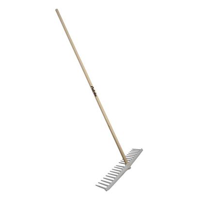 Immagine di RASTRELLO AUSTRALIAN, IN POLIPROPILENE, MANICO IN LEGNO, 150 CM, 20 DENTI