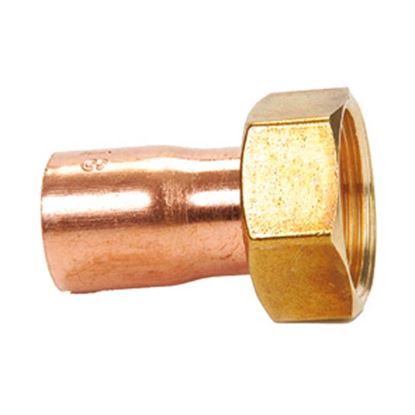 Immagine di CODOLO RAME, ATTACCO PIANO, F 3/4"X22 MM