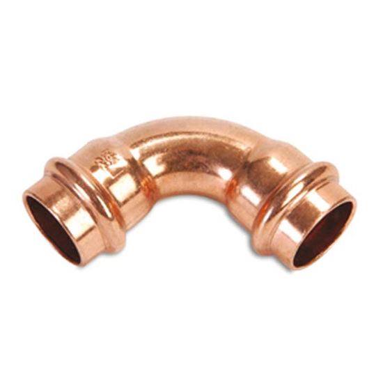 Immagine di GOMITO B-PRESS GAS 90° BANNINGER, FF Ø 22 MM