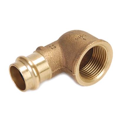 Immagine di GOMITO B-PRESS GAS BANNINGER, F 1/2"X Ø 15 MM
