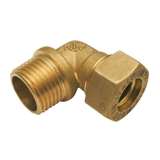 Immagine di GOMITO MECCANICO, RAME, M 1/2"X16 MM