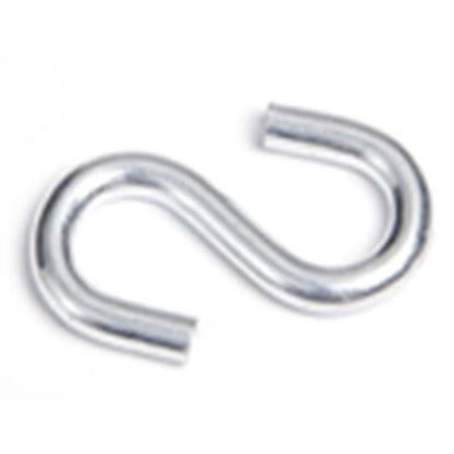 Immagine di GANCI A S ZINCATI, 3 MM, 20 PEZZI
