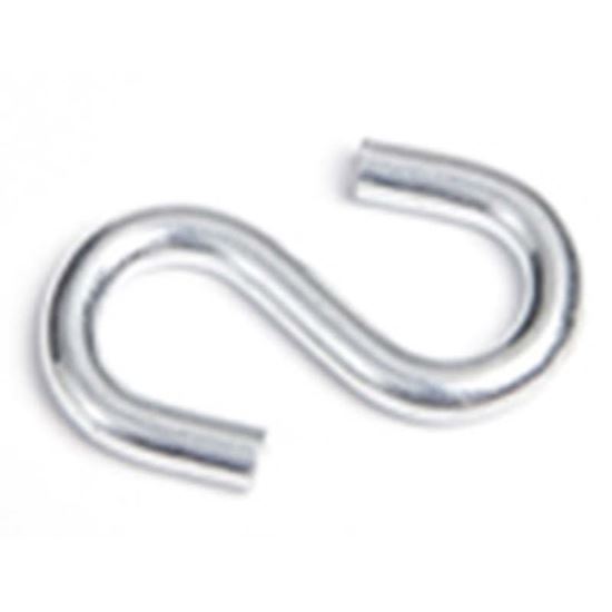 Immagine di GANCI A S ZINCATI, 3 MM, 20 PEZZI