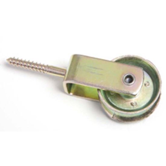 Immagine di CARRUCOLA CON VITE ZINCATA, 30 MM