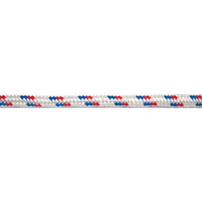 Immagine di TRECCIA MULTIUSO IN POLIPROPILENE, COLORE BIANCO, ROSSO E BLU, 14 MM