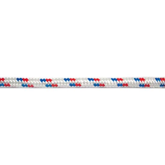Immagine di TRECCIA MULTIUSO IN POLIPROPILENE, COLORE BIANCO, ROSSO E BLU, 14 MM