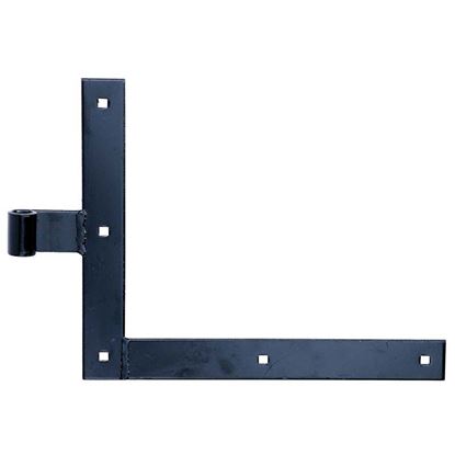 Immagine di CANTONALE AD ANGOLO, CON CERNIERA, FORMA DIRITTA, ESTREMITÀ DIRITTA, 250X300 MM, COLORE NERO
