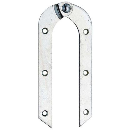 Immagine di CERNIERA PER SCALA PIEGHEVOLE, PIEGATO, 200X21 MM, ZINCATA