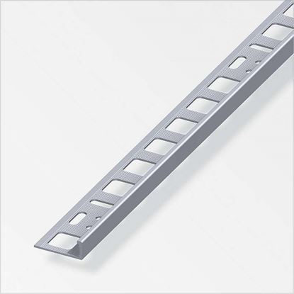 Immagine di PROFILO DI RIFINITURA, ALLUMINIO NATURALE, 2,5 MT, 6X21 MM