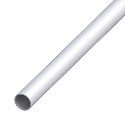 Immagine di TUBO TONDO ALLUMINIO ARGENTO, MM 10X1 MT