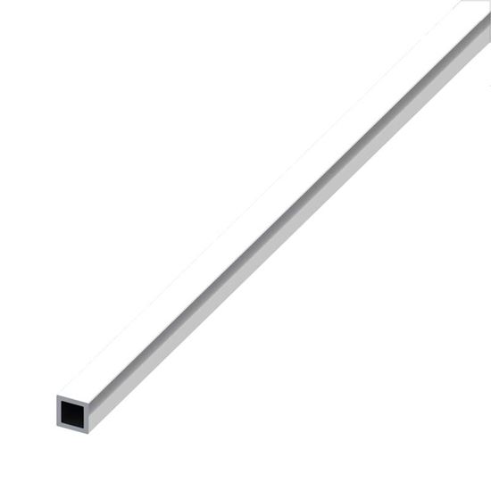 Immagine di TUBO QUADRATO, ALLUMINIO BRILLANTE, 15X15 MM, 1 MT