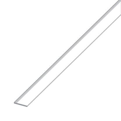 Immagine di BARRA PIATTA ALLUMINIO BRILLANTE, 25X2 MM, 1,0 MT
