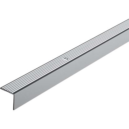 Immagine di PROFILO PER SCALE FORATO, 19X20 MM, ALLUMINIO OTTONATO, 1,0 MT