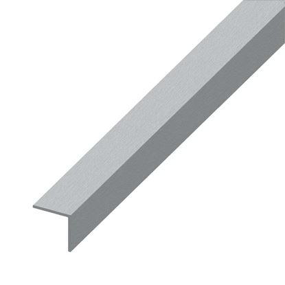 Immagine di ANGOLARE ALLUMINIO SPAZZOLATO, 10X10 MM, 1,0 MT