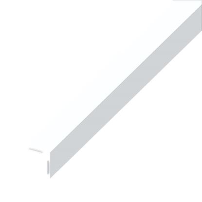 Immagine di ANGOLARE AUTOADESIVO, PVC, COLORE BIANCO, 30X30 MM, 1 MT