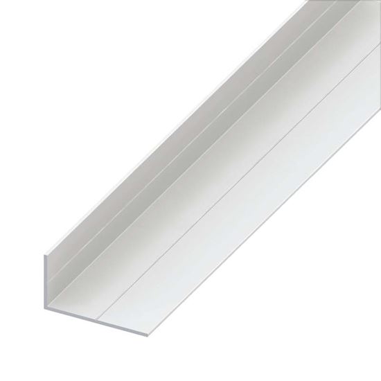 Immagine di ANGOLARE, PVC, COLORE BIANCO, 15,5X27,5 MM, 2,5 MT