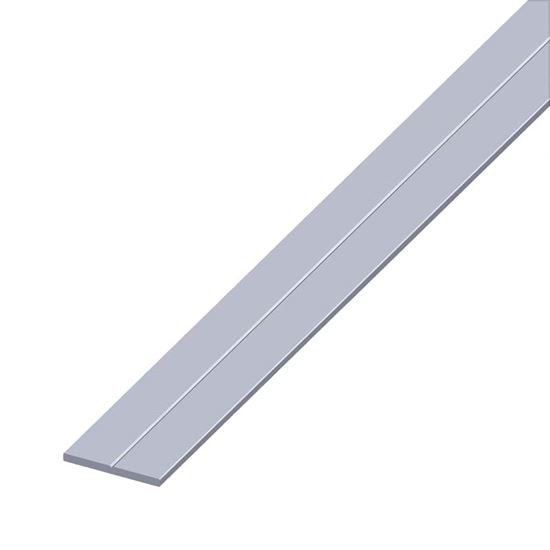 Immagine di BARRA PIATTA, ALLUMINIO NATURALE, 15,5X2 MM, 2,5 MT
