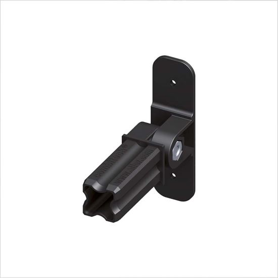 Immagine di GIUNTURA FLANGIATA CON SNODO, 1 PERNO, 23,5 MM, COLORE NERO