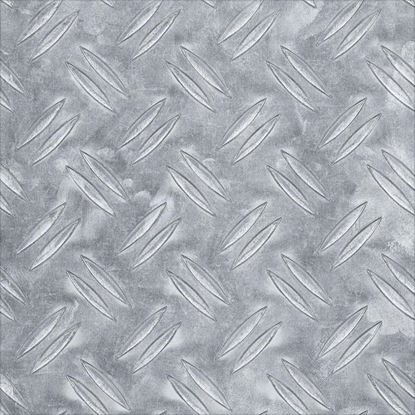 Immagine di LAMIERA MANDORLATA, ALLUMINIO NATURALE, 250X500X2 MM