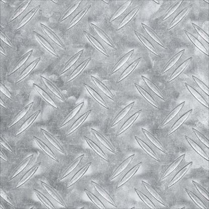 Immagine di LAMIERA MANDORLATA, ALLUMINIO NATURALE, 300X1000X2,0 MM