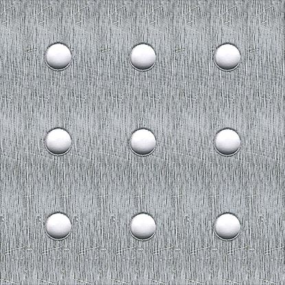 Immagine di LAMIERA PERFORATA, ALLUMINIO NATURALE, 250X500X1,5 MM