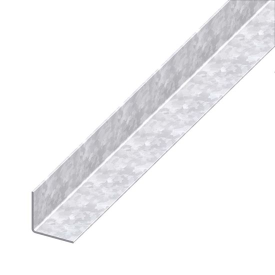 Immagine di ANGOLARE ACCIAIO ZINCATO, 35,5X35,5 MM, 1 MT