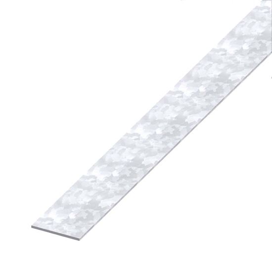Immagine di BARRA PIATTA ACCIAIO ZINCATO, 1 MT, 35,5X1,5 MM