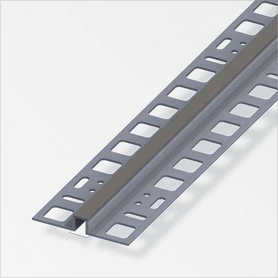 Immagine di GIUNTO DI DILATAZIONE PVC, COLORE GRIGIO, 8X8 MM, 1,0 MT
