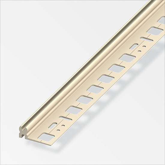 Immagine di PROFILO DI COMPENSAZIONE LIVELLO, 46 MM, ALLUMINIO OTTONATO, 2,0 MT