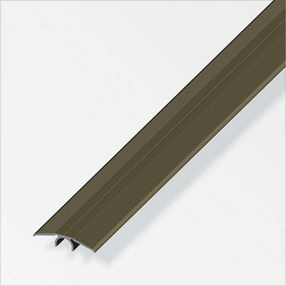 Immagine di PROFILO DI COMPENSAZIONE LIVELLO 33 MM, ALLUMINIO BRONZO, 1,0 MT