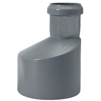 Immagine di RIDUZIONE ECCENTRICA HTR, POLIPROPILENE, INNESTO, Ø125M/110F MM