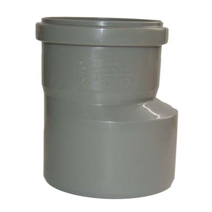 Immagine di RIDUZIONE ECCENTRICA HTR, POLIPROPILENE, Ø 110M/90F MM