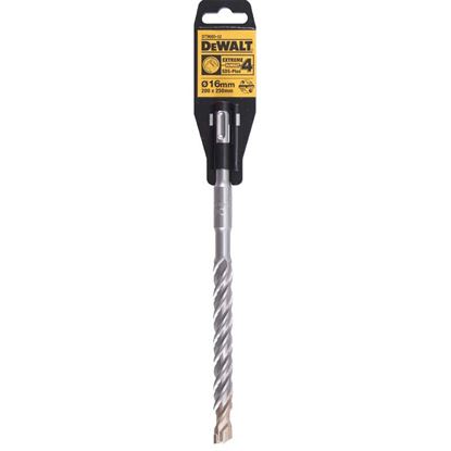 Immagine di PUNTA DEWALT, ATTACCO SDS-PLUS, 4 TAGLIENTI, PER MURO E CALCESTRUZZO, Ø 22X250 MM