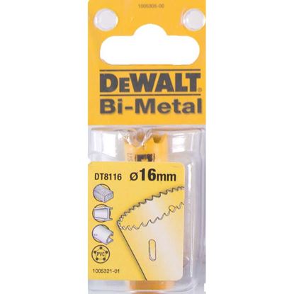 Immagine di SEGA A TAZZA DEWALT, BI-METAL A TAGLIO PROFONDO, PER ACCIAIO INOX, ALLUMINIO, Ø 29 MM