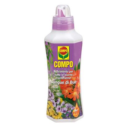 Immagine di CONCIME COMPO, LIQUIDO, SANGUE DI BUE, NUTRIMENTO PER TUTTE LE PIANTE, 1 LT