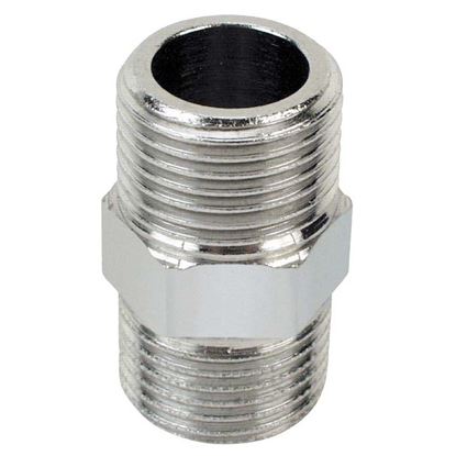 Immagine di NIPPLE, OTTONE CROMATO, 1/2"X3/4"