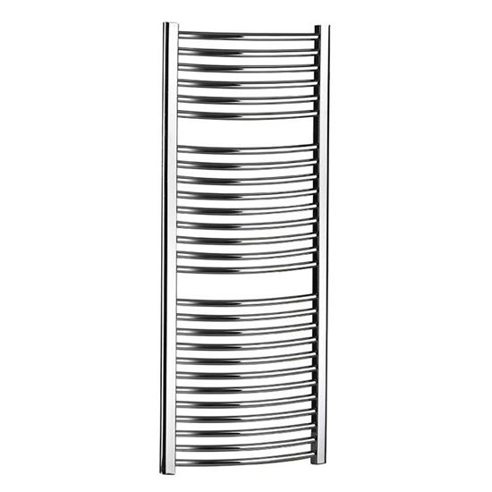 Immagine di SCALDASALVIETTE CURVO TEKNO, CROMATO, 600X770 INTERASSE 55 ?T 50° 227 W