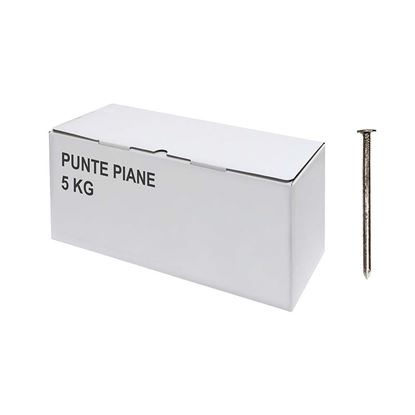 Immagine di PUNTE PIANE, 5 KG, 18X80 MM
