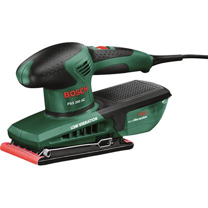 Immagine di LEVIGATRICE ORBITALE PSS200AC, 200 W, VELOCITÀ 24000 OSCILLAZIONI/MIN, SUPERFICE DI LEVIGATURA 92X182 MM, VALIGETTA, 1,6 KG