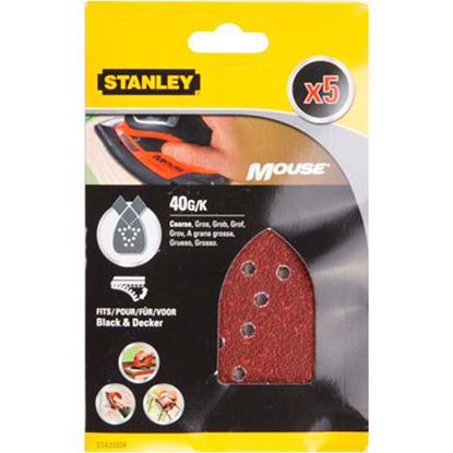 Immagine di 5 FOGLI MOUSE, VELCRO, GRANA 40