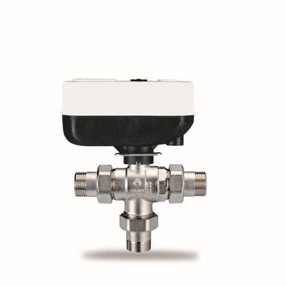 Immagine di VALVOLA SFERA DI ZONA, IVR, 3 VIE, AUTOMATIZZATA, 3/4"