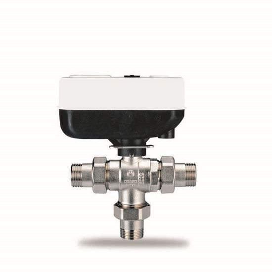 Immagine di VALVOLA SFERA DI ZONA, IVR, 3 VIE, AUTOMATIZZATA, 3/4"